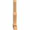 Ekena Millwork Saratoga Timber Gable Bracket, Western Red Cedar, 48"W x 32"H x 3 1/2"D x 3 1/2"F, 16/12 Pitch GBW048X32X0404SAR00SWR - alternate 3